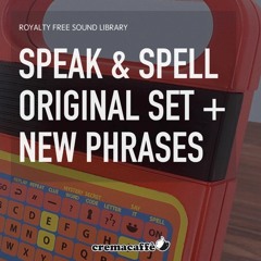 Speak & Spell - Original Set + New Phrases - Audio Demo
