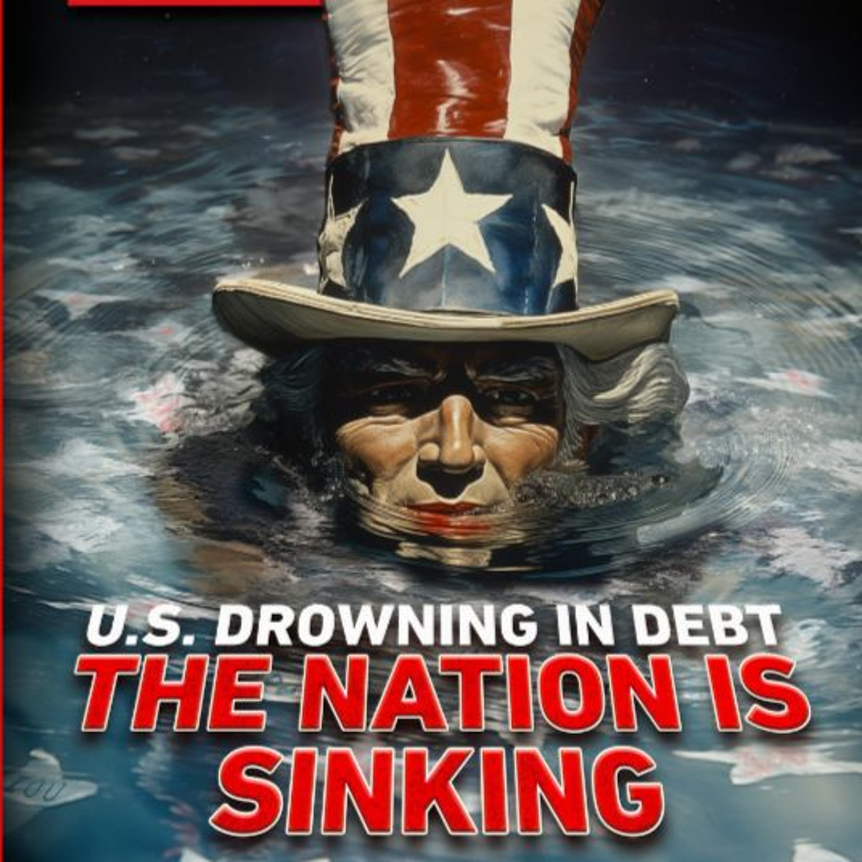 US DROWNING IN DEBT - THE NATION IS SINKING