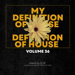 my definition of house Vol. 36