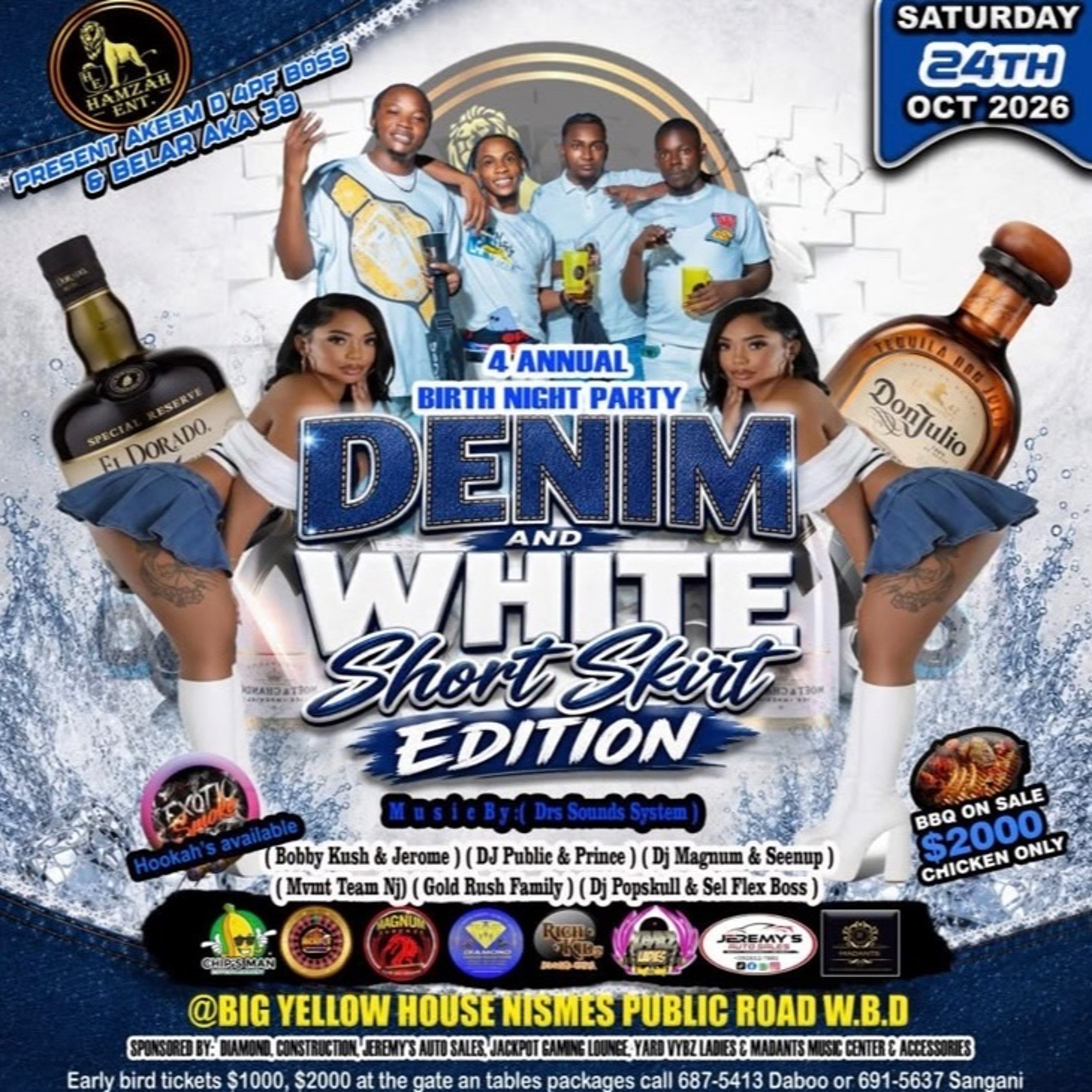 DENIM & WHITE SHORT SKIRT EDITION PROMO BY SELECTOR PRINCE, DJ PUBLIC & DJ BIGS episode artwork