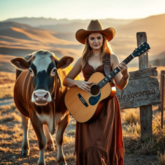 Cow With Blue Eyes (1)
