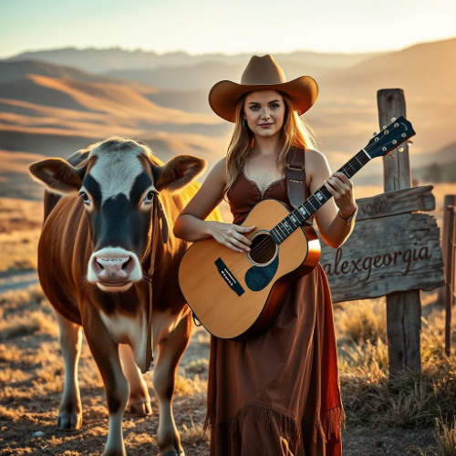 Cow With Blue Eyes (1)