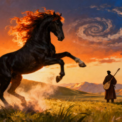 Kara Zhorga — Melodic House Rebirth of a Kazakh Folk Dance | Algorhythm Music