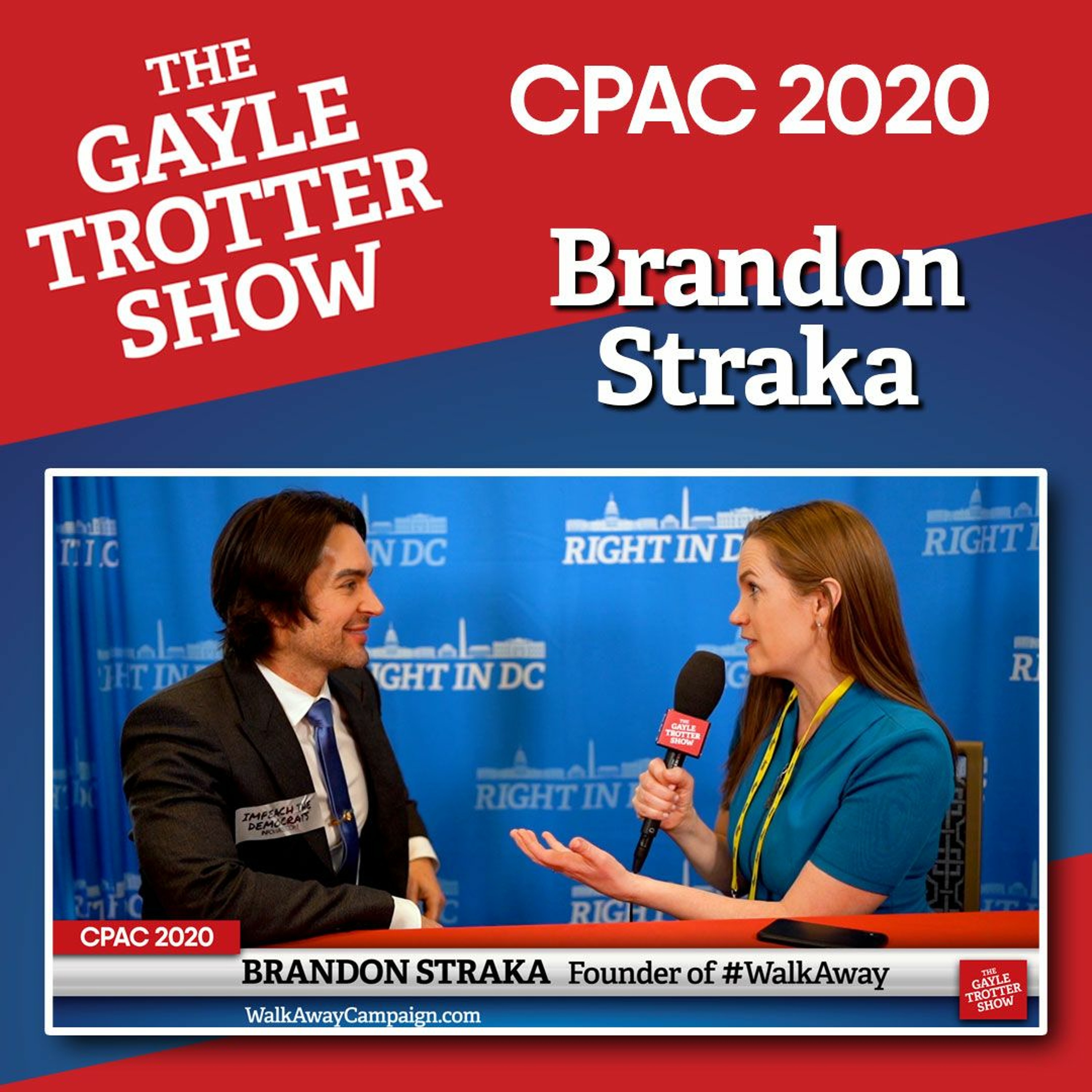 Interview with Brandon Straka at CPAC 2020: News media creates false narratives, manipulate us episode artwork