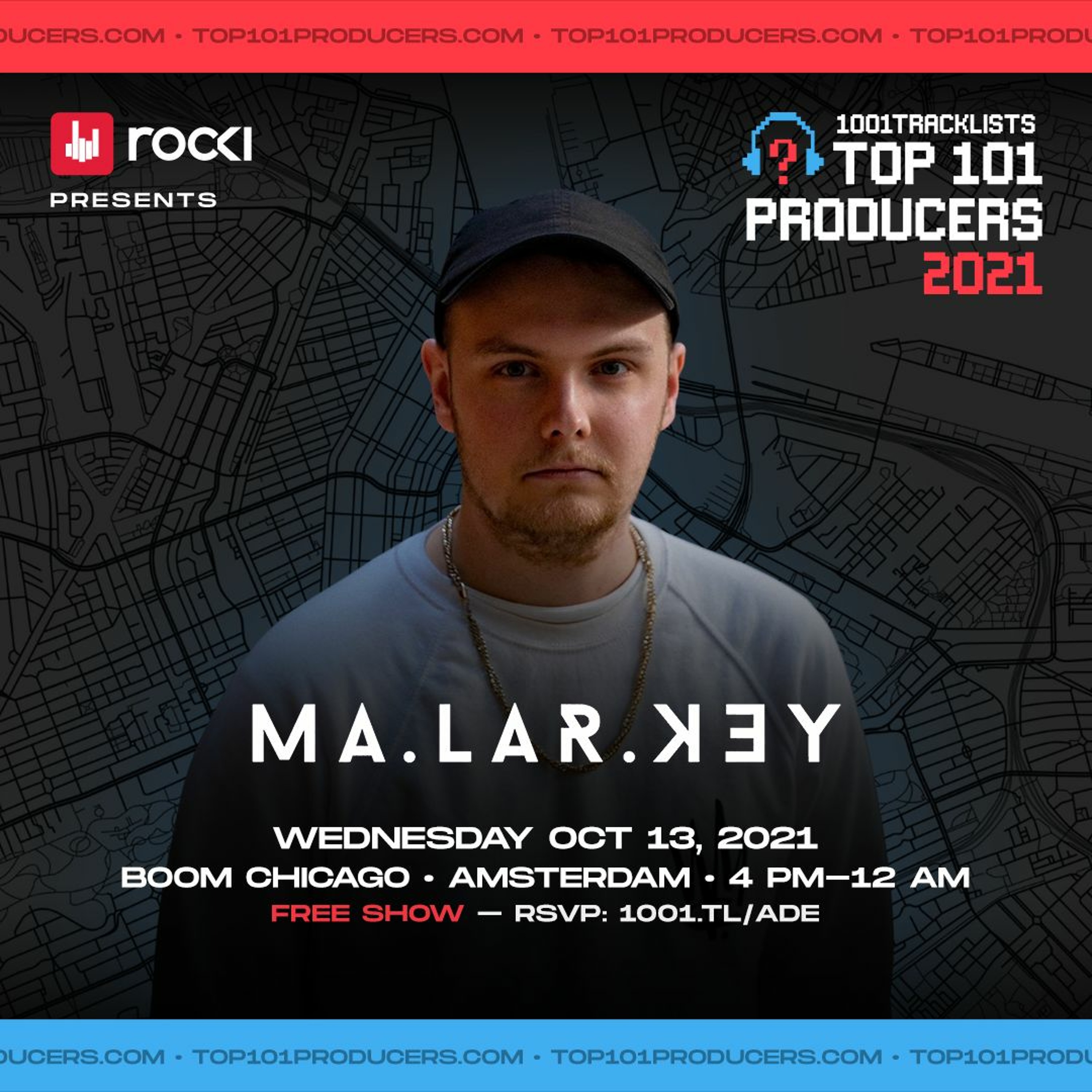Malarkey - LIVE @ 1001Tracklists x ROCKI Present: Top 101 Producers 2021 ADE Celebration episode artwork