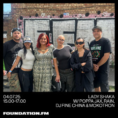 lady shaka w/ poppa jax, rain, dj fine china & mokotron