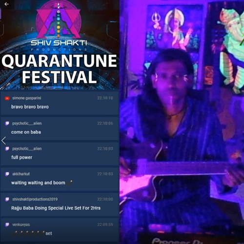 Spiritual Hitech Mix 3 - Quarantune Festival Live Guitar