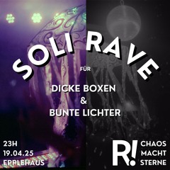 koryphee | Soli-Rave (Chaos macht Sterne) @Epplehaus | 19.04.25