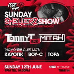 SUNDAY SHELLERZ SHOW #01 - Tommy T b2b Mitah With Mc's Kayotik, Boy - C, Topa