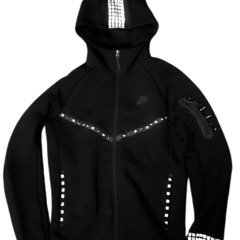 studded nike tech 🖤prod @giosometimes