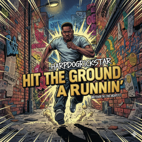 I hit the ground a runnin hip-hop, rap