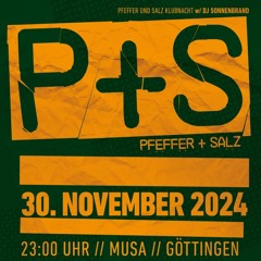 P+S Klubnacht w/ Dj Sonnenbrand - Jott