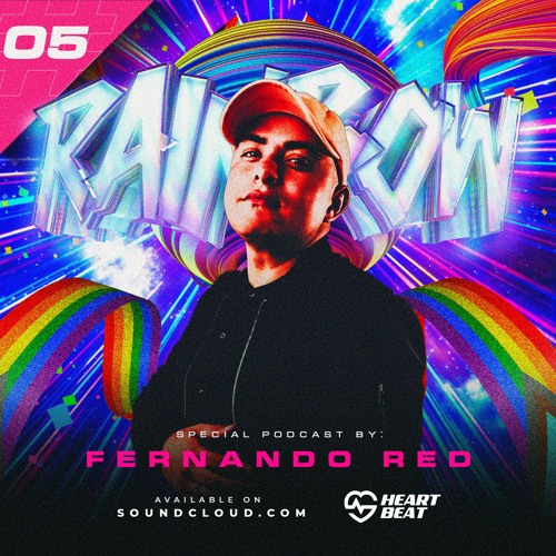 RAINBOW -  HEART BEAT 2022 PRIDE CDMX BY FERNANDO RED