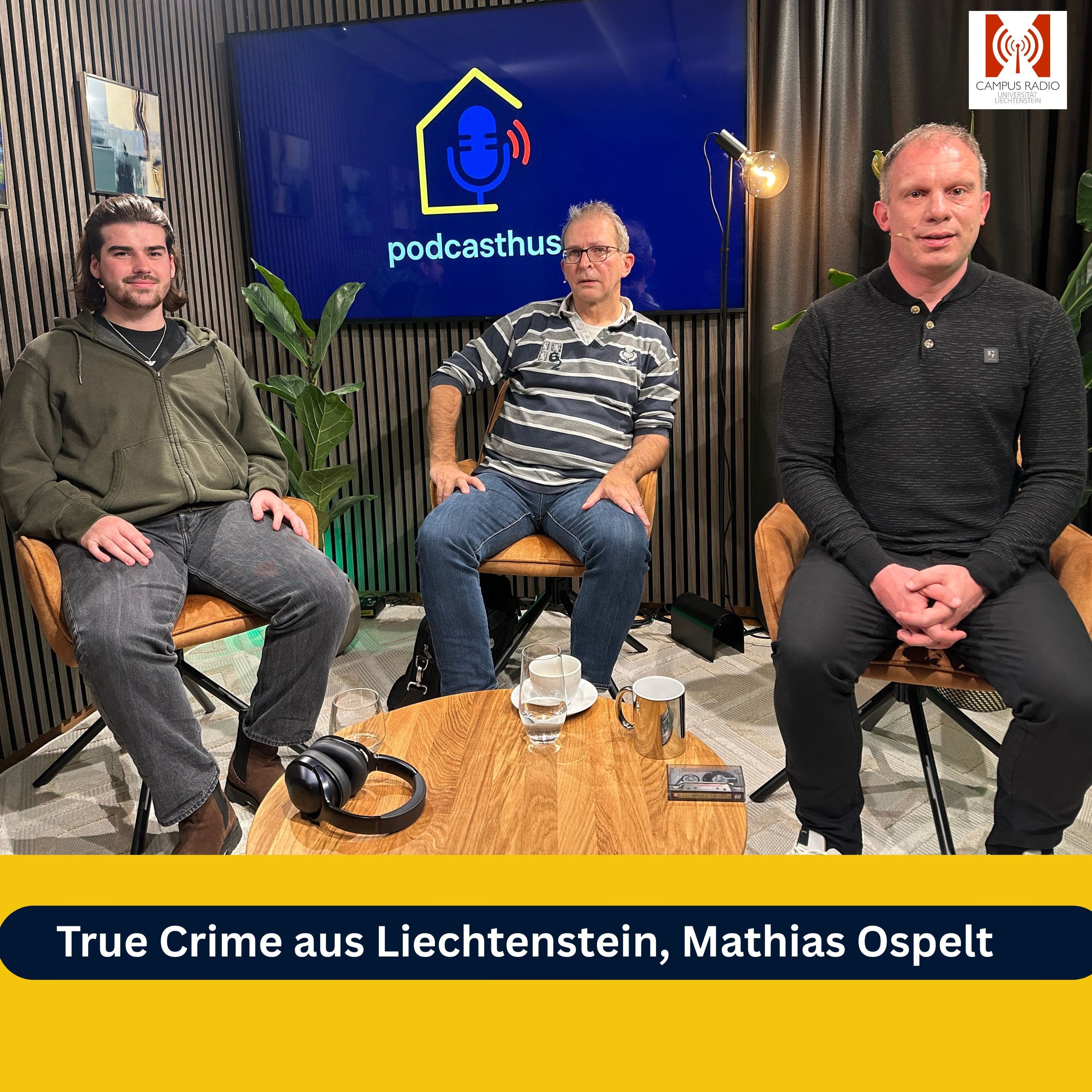 Zwischen Recherche und Roman, True Crime mit Mathias Ospelt, Campus Radio