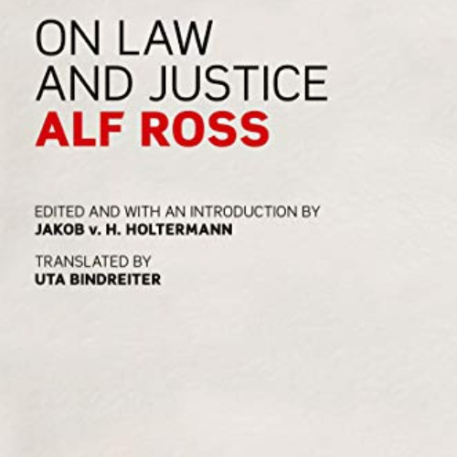 ACCESS KINDLE 📩 On Law and Justice by  Alf Ross,Jakob v. H. Holtermann,Uta Bindreite