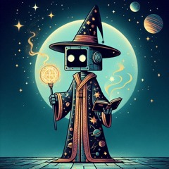 Robot Wizard Moonwalk