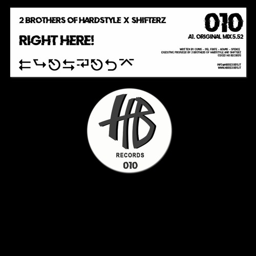 2 Brothers Of Hardstyle X SHIFTERZ - Right Here!