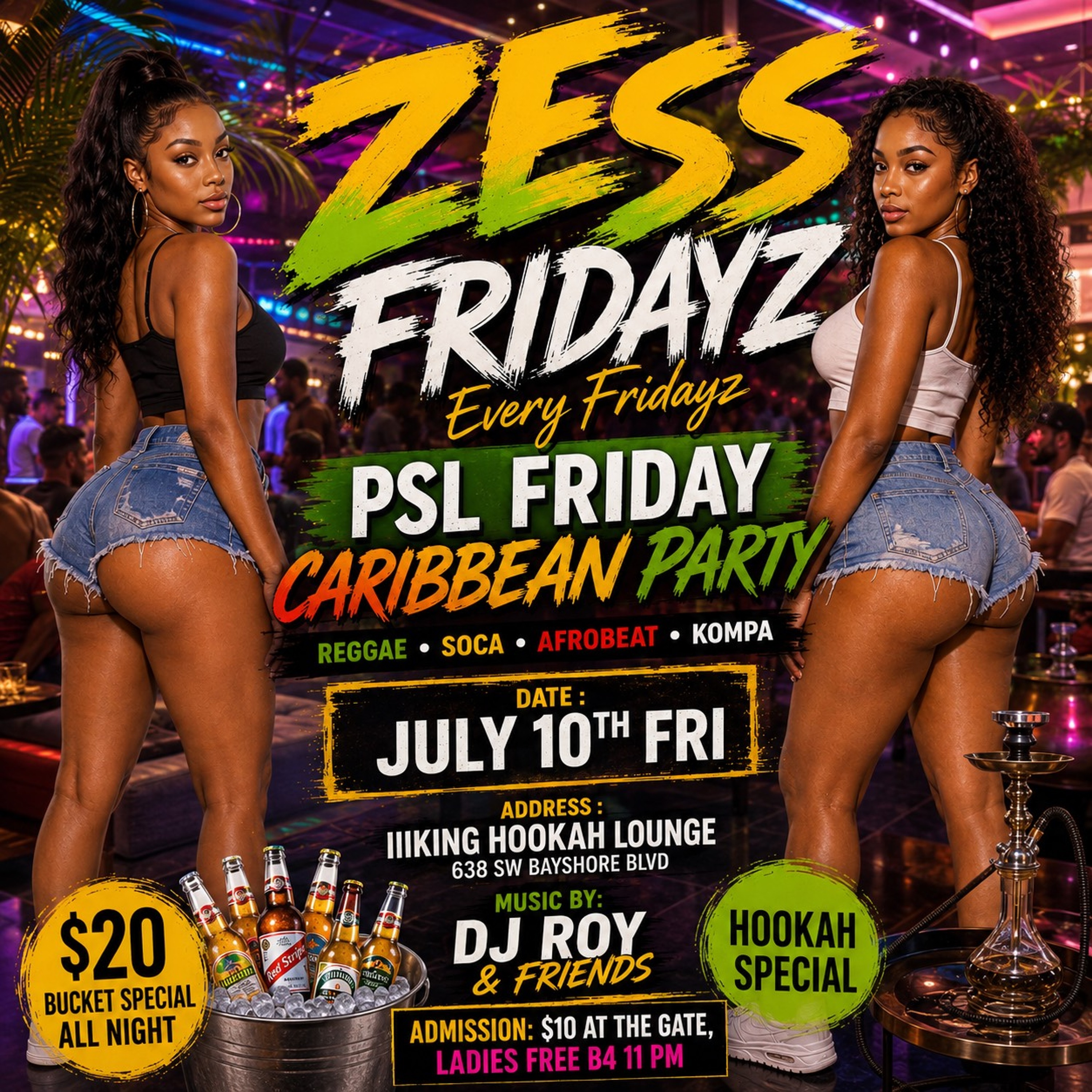 ZESS FRIDAY DANCEHALL X SOCA X REGGAE 07.10.26 LIVE AUDIO NO MIC