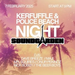 Kerfuffle Cambodia/Police Beach Takeover @ Soundgarden, Koh Rong 7/2/25 🇰🇭