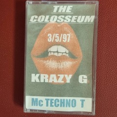 Dj crazy g mc techno t colosseum 03-05-1997