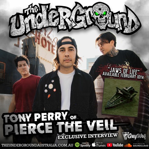 Stream episode Tony Perry (Pierce The Veil) February 2023 by The Underground Australia podcast