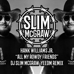 Hank Williams Jr. “All My Rowdy Friends” DJ Slim McGraw YEEDM Remix