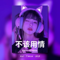 Không Nên Tin Vào Tình Yêu (不该用情) - vietlouis remix || Viral Remix Hit 2021