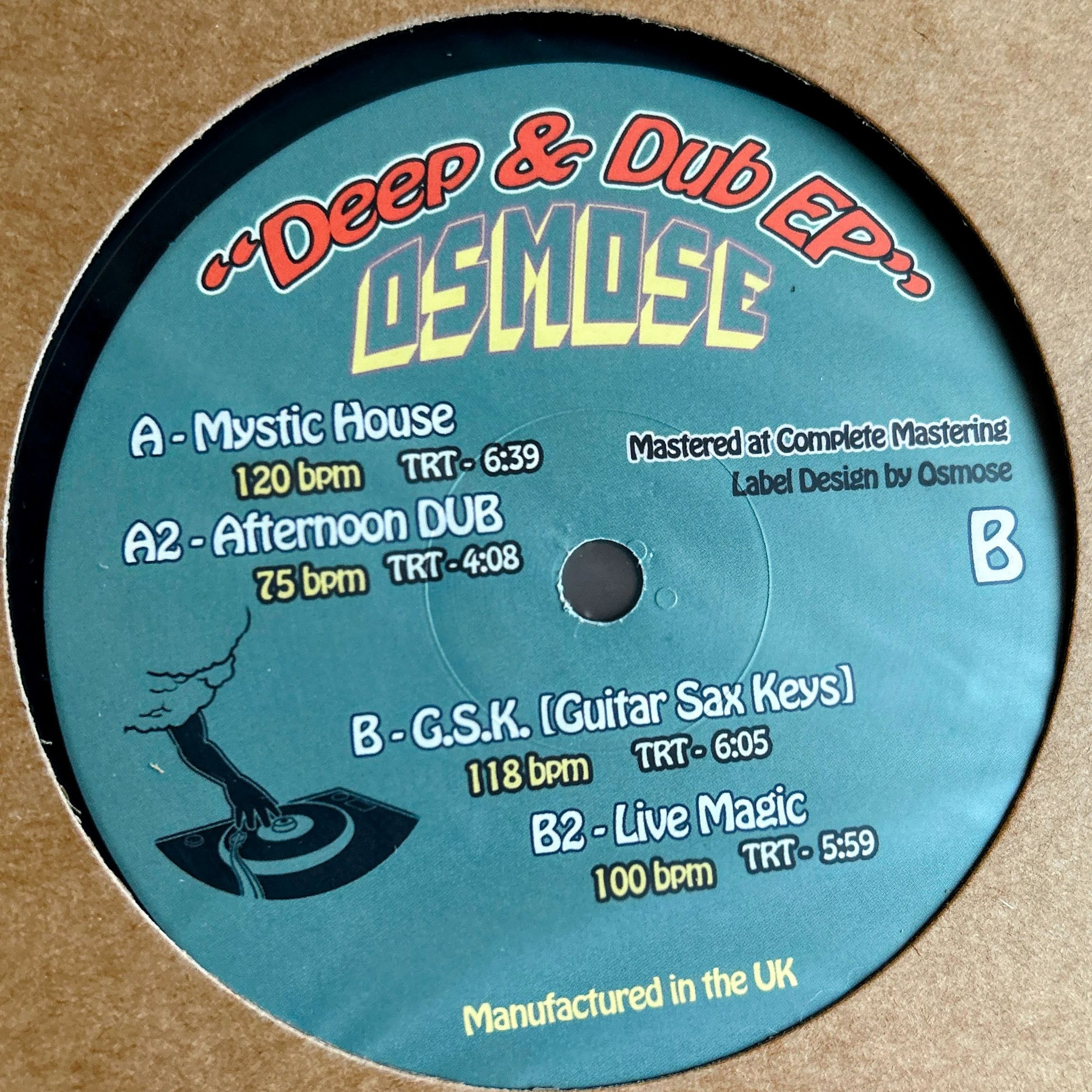 G.S.K. (Guitar Sax Keys) vinyl preview [118 bpm] SCR-026 episode artwork