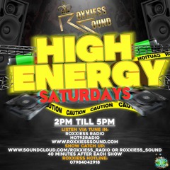 20th May 2023 = High Energy Sat = 2pm - 5pm = More Vibes & More Energy !!