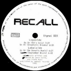 Recall - Go On (De Donatis Remix)