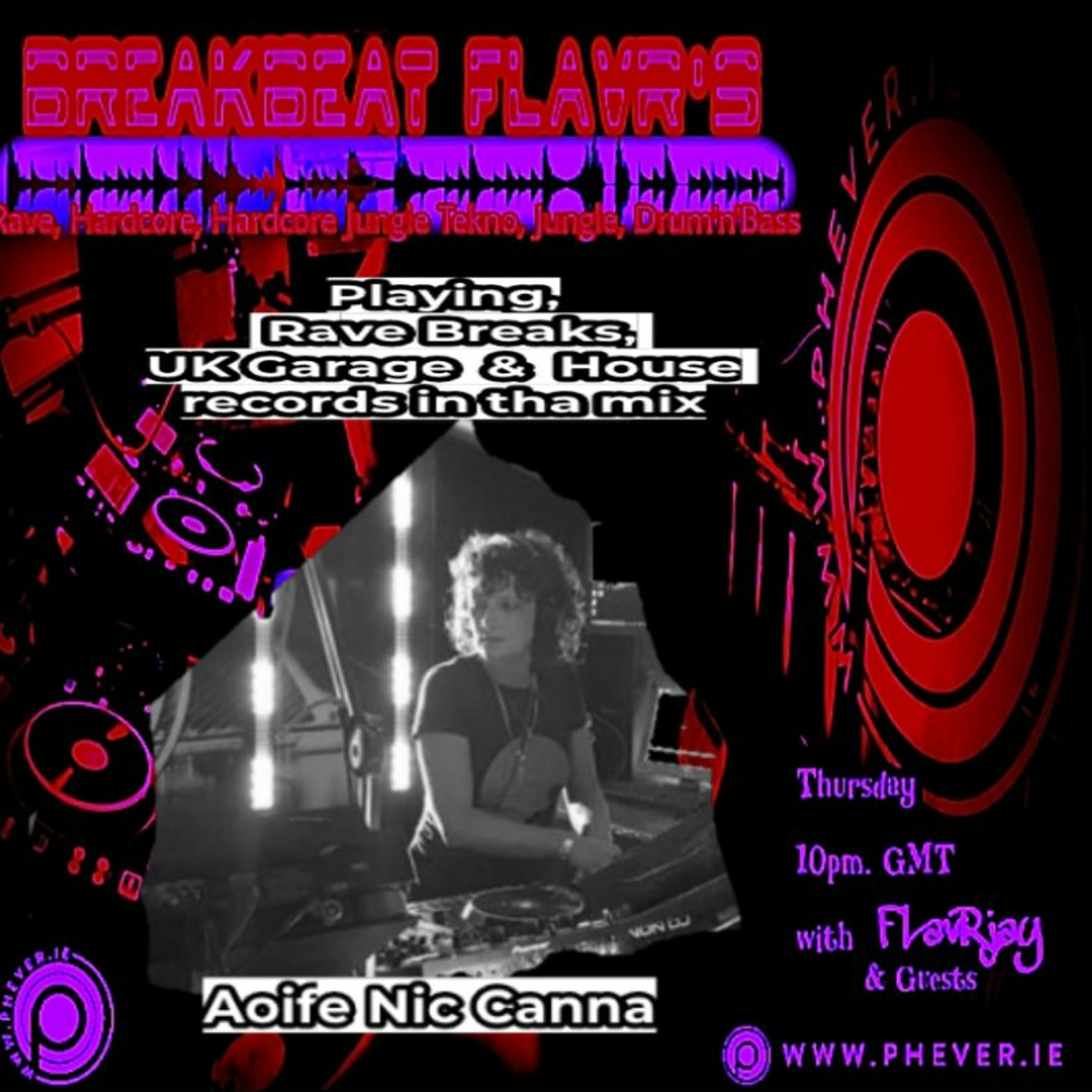 BreakBeat FLavR's with FLavRjay and my guest Aoife Nic Canna . 2022-8-4 episode artwork