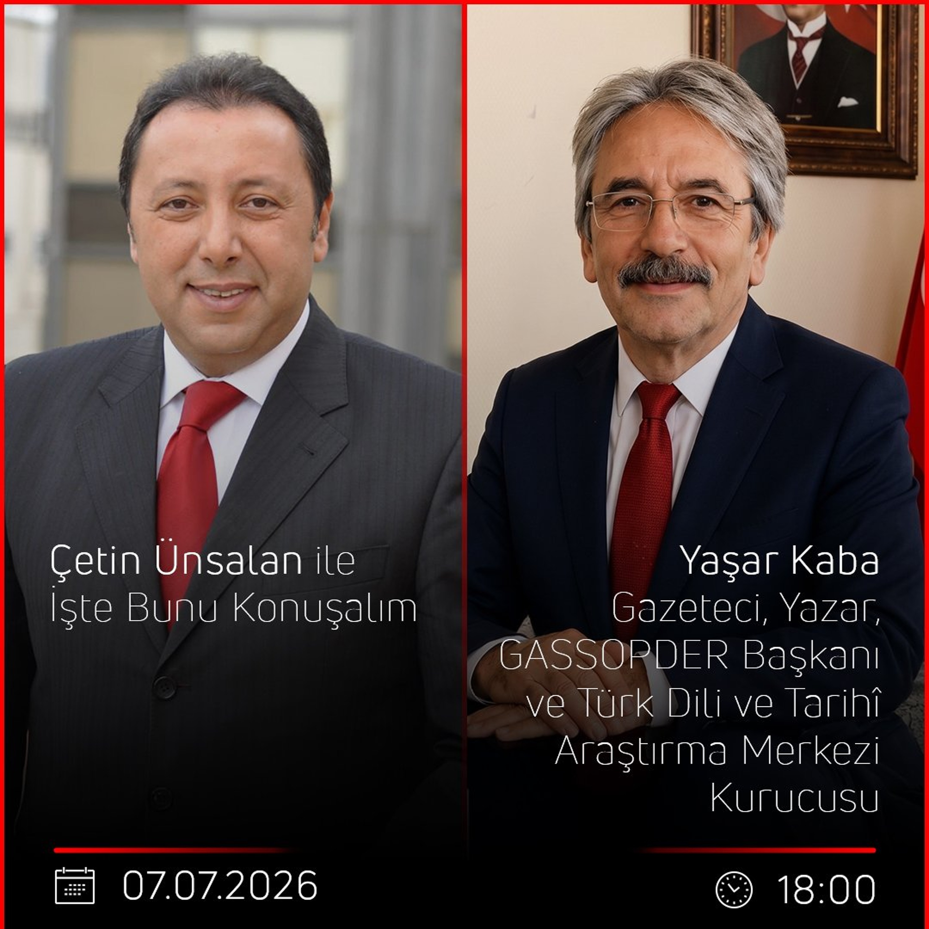 Yaşar Kaba - Çetin Ünsalan ile İşte Bunu Konuşalım episode artwork