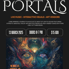 PORTALS - LIVE BASS DANCE SET @ THIRD ROOM, ASHEVILLE - 3.13.25 (TRACKLIST ADDED)