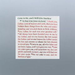 Matthew 11 (Stripped)