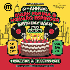 MR 50 w/Mark Farina Live - All Vinyl Bday Bash Mix 2018