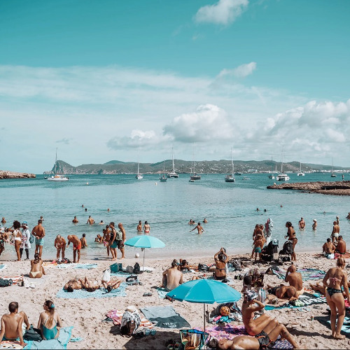 Hugo Osc - live at Cala Bassa, Ibiza October 2024 | deep house & afro house set