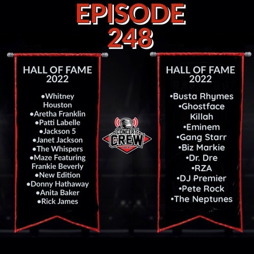 Concert Crew Podcast - Episode 248: Hall Of Fame 2022