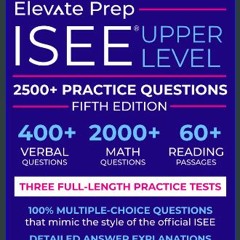 [EBOOK] 🌟 ISEE Upper Level: 2500+ Practice Questions [Ebook]