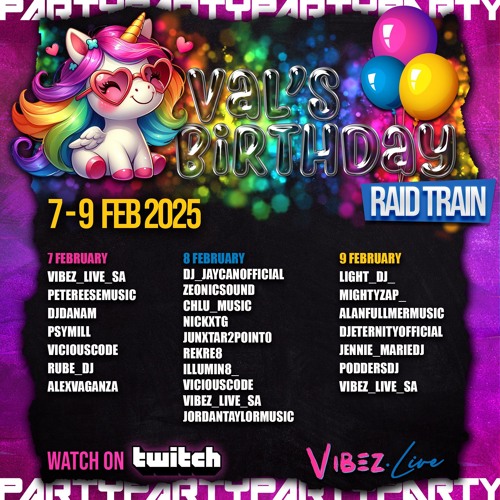 Vibez Live - Val's bday stream