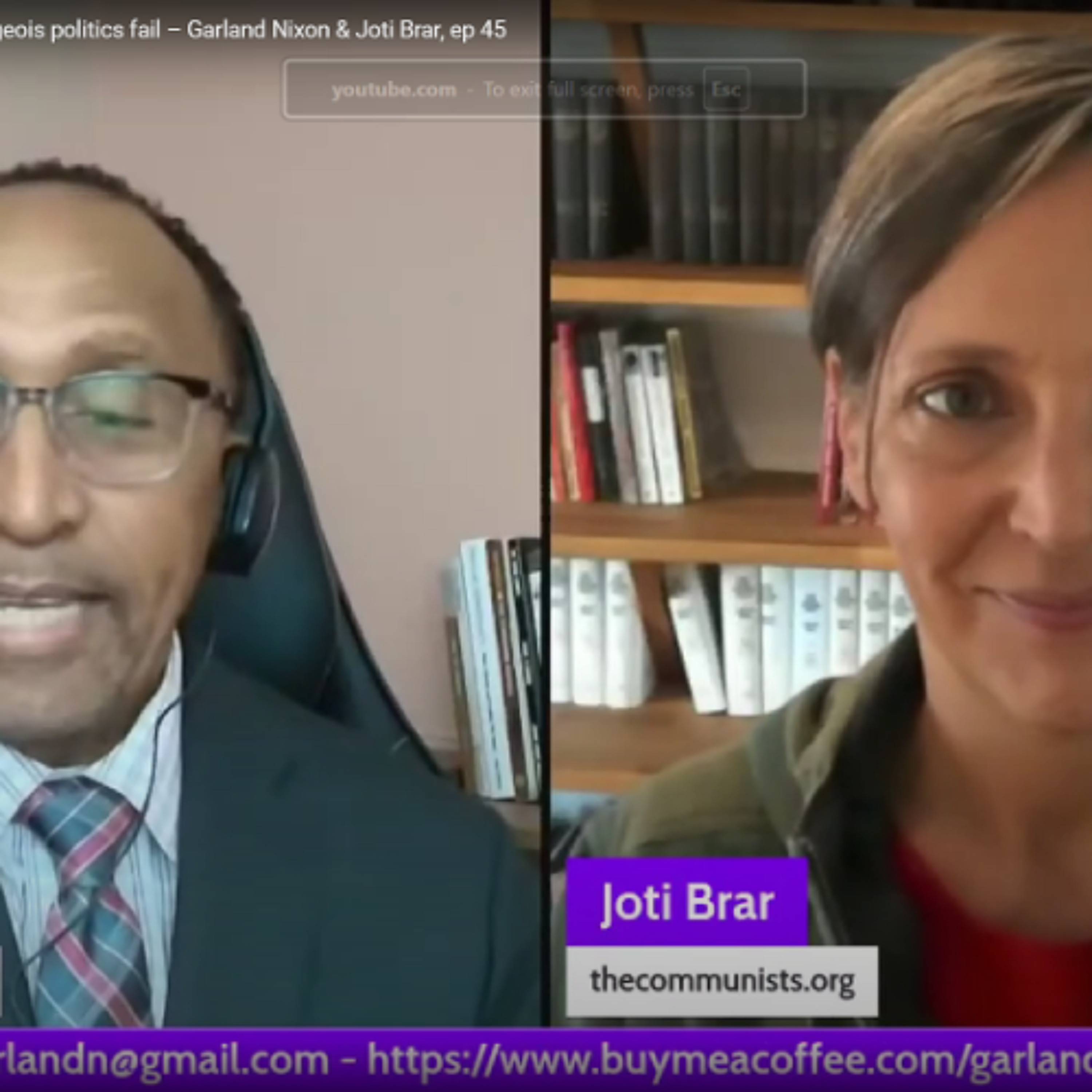 Empire cracks down on protest as bourgeois politics fail – Garland Nixon & Joti Brar, ep 45