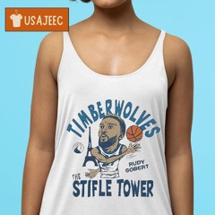 Rudy Gobert The Stifle Tower Minnesota Timberwolves Basketball Comic Shirt