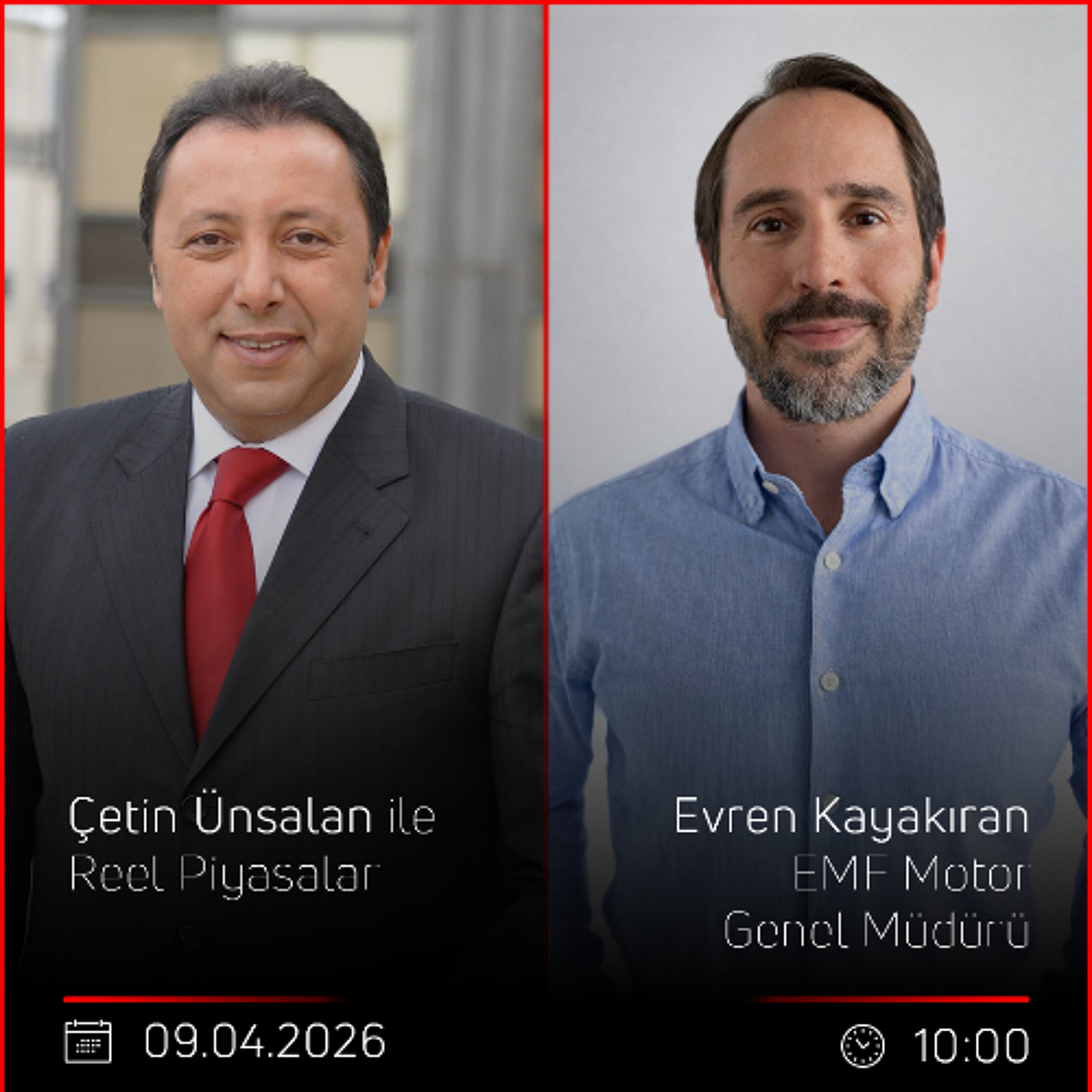 Evren Kayakıran - Çetin Ünsalan ile Reel Piyasalar