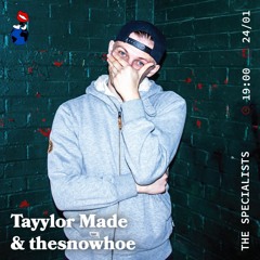 Arghtee Interview w/ Tayylor Made (thesnowhoe X Lit Snow) [Foundation FM]