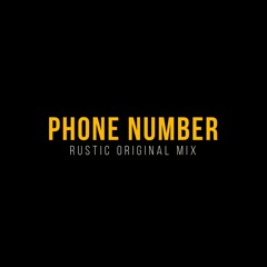 Rustic - Phone Number (Original Mix)[Freedown]