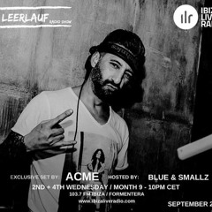 ACME meets "Leerlauf" @ Ibiza Live Radio (22.09.21)