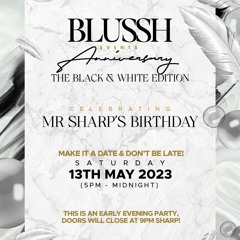Pure Vibes Ent - Blussh Anniversary - Sat 13th May 2023 (Promo Mix)