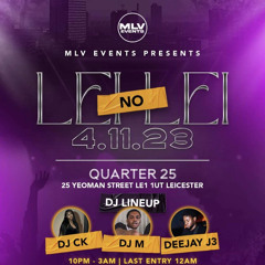 MLV EVENTS - NO LEI NO LEI LIVE AUDIO MIX BY DEEJAY J3 & EMAN & D4 & DJ M