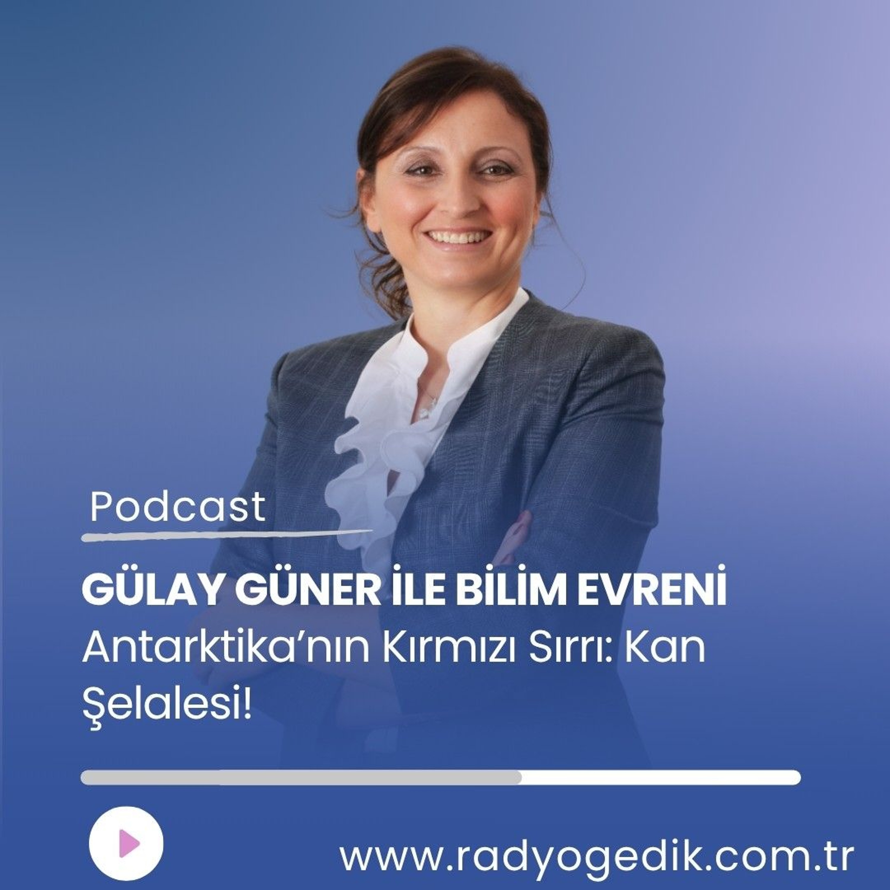 GÜLAY GÜNER'LE BİLİM EVRENİ -Antarktika’nın Kırmızı Sırrı: Kan Şelalesi! episode artwork