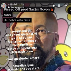 caos - pissed off snippet