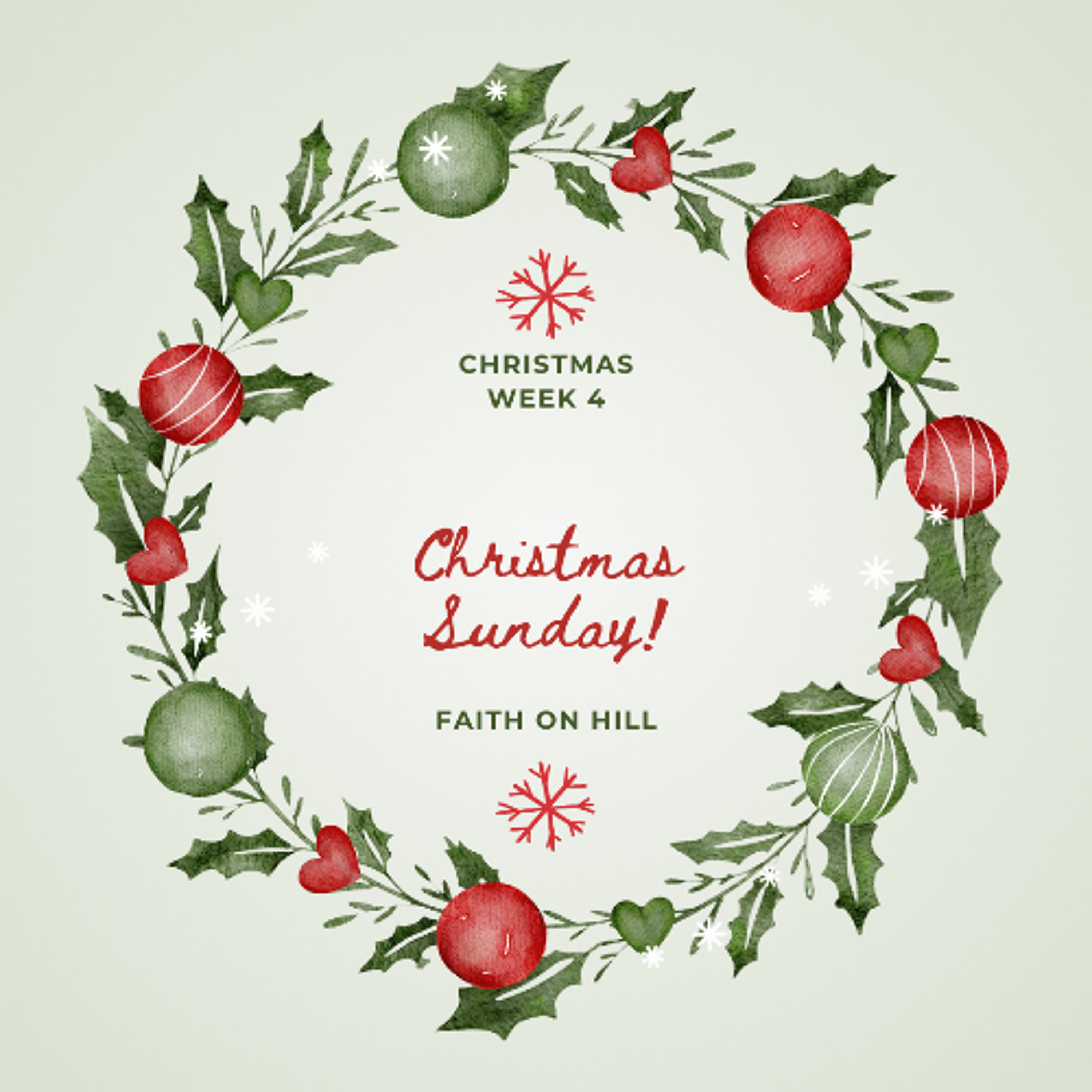 Christmas Sunday episode artwork